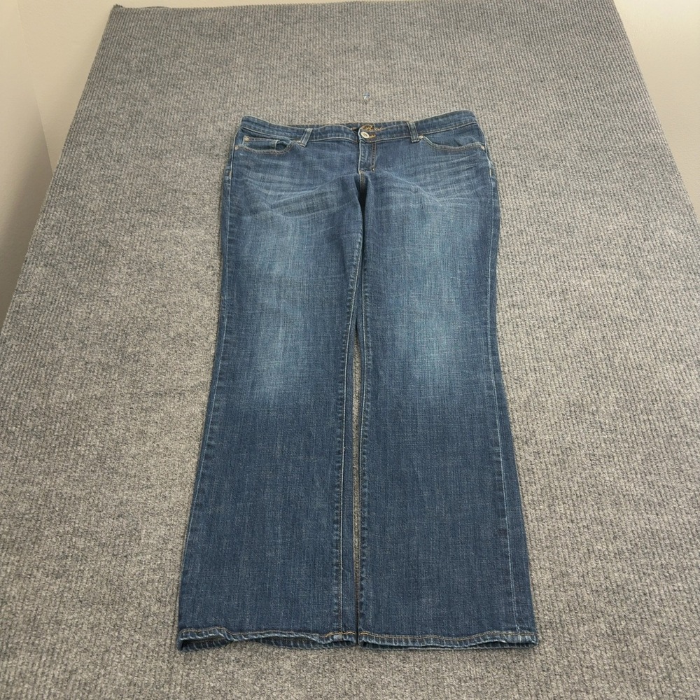 Gap Jeans Womens 16 Blue Denim Premium Bootcut Classic Casual Style